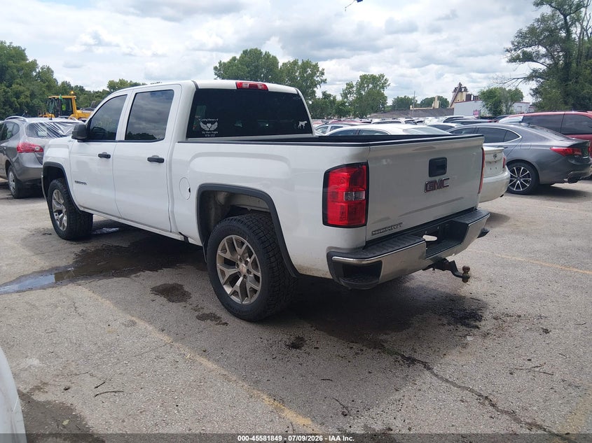 Vin: 3gtu2lec1gg120685, lot: 46080202, gmc sierra 1500 20163