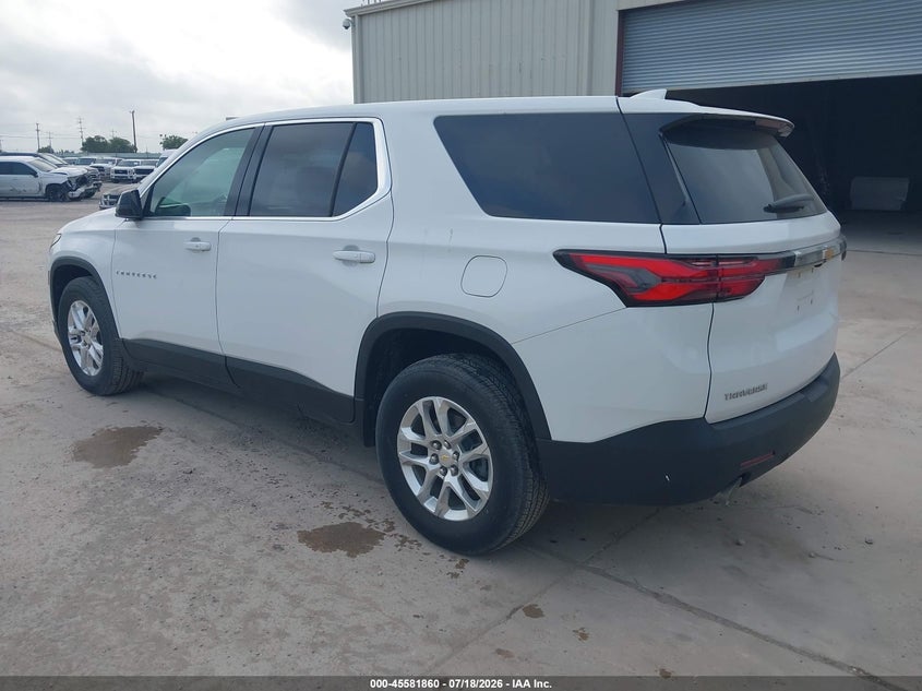2022 CHEVROLET TRAVERSE auction photo 3