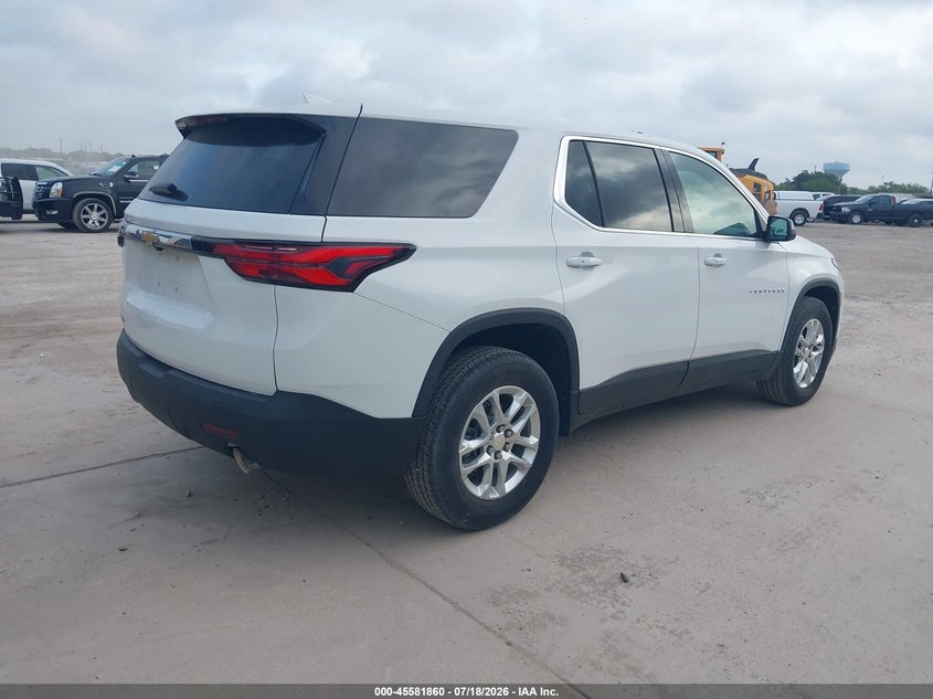 2022 CHEVROLET TRAVERSE auction photo 4