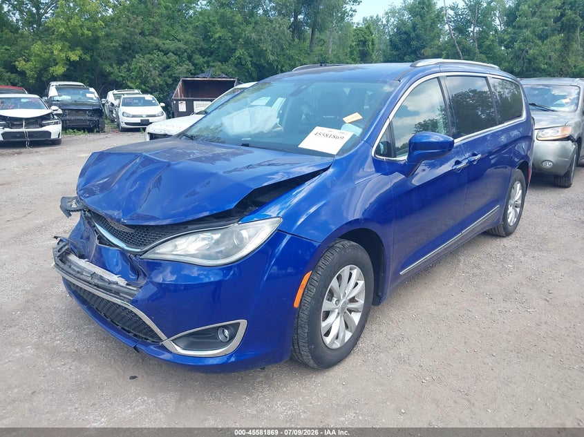 Vin: 2c4rc1bg1kr593097, lot: 46080222, chrysler pacifica touring l 20192