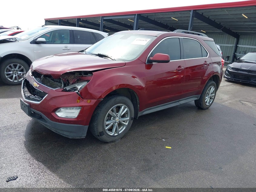 2017 Chevrolet Equinox, Front End, IAAI, VIN 2GNALCEK0H1589100 — photo 2