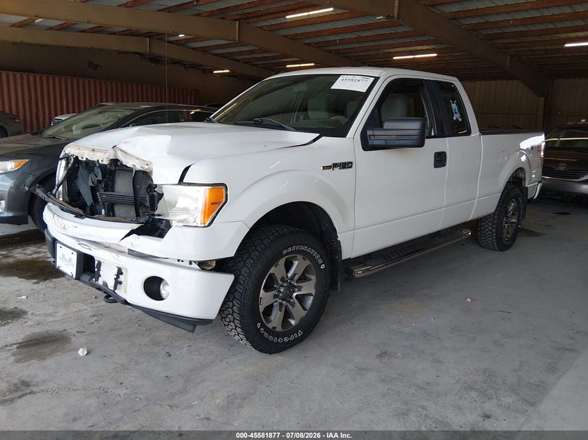 Vin: 1ftfx1ef8dfc43843, lot: 46080230, ford f-150 stx 20132