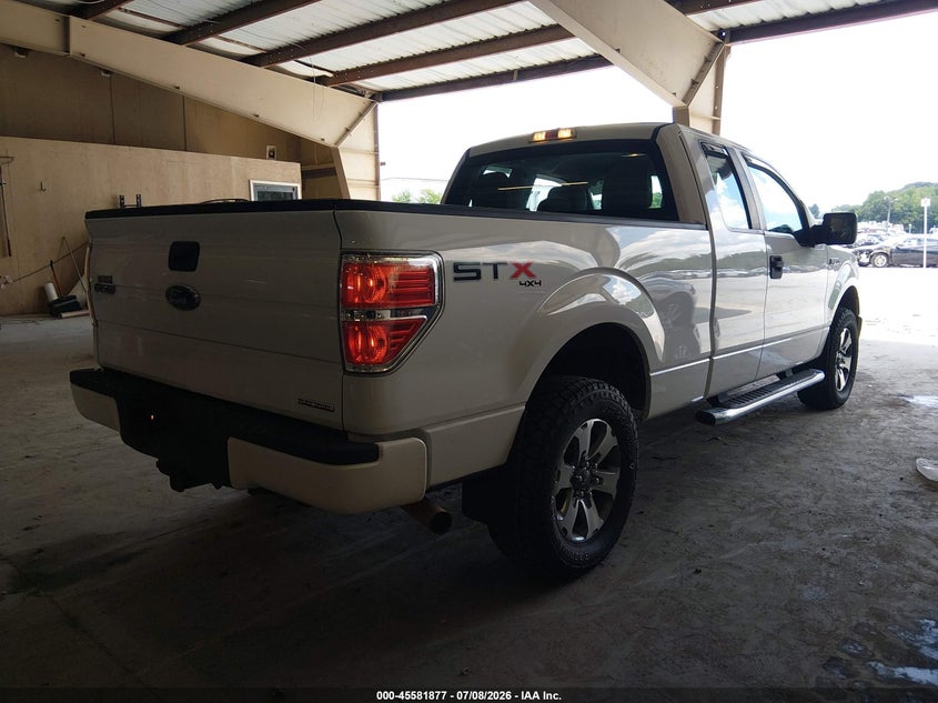 Vin: 1ftfx1ef8dfc43843, lot: 46080230, ford f-150 stx 20134