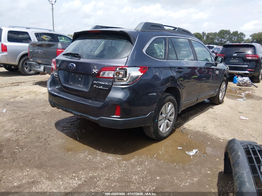 Vin: 4s4bsaacxh3338013, lot: 46080241, subaru outback 2.5i 20174