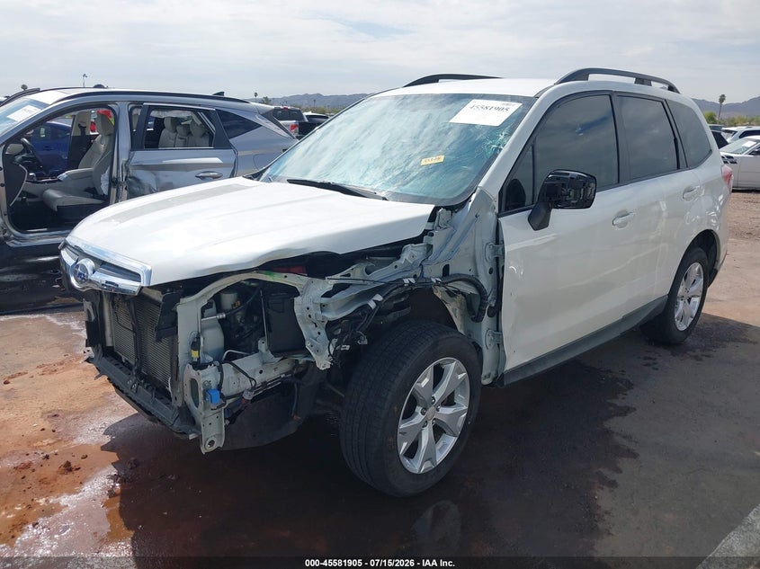 2016 SUBARU FORESTER SPORT UTILITY VEHICLE 2.5L H-4 DOHC, VVT, 170HP