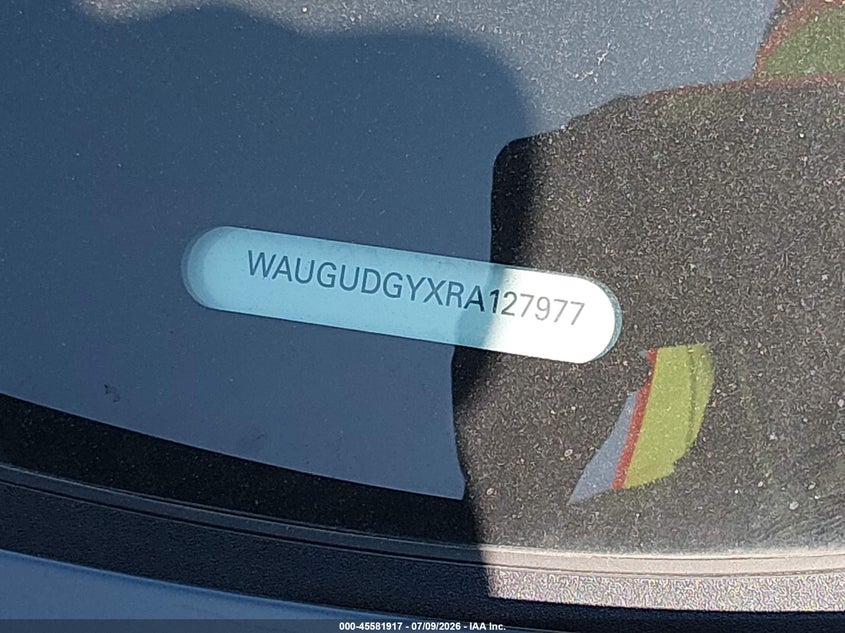 2024 Audi A3 Premium 40 Tfsi Quattro S Tronic VIN: WAUGUDGYXRA127977 Lot: 45581917
