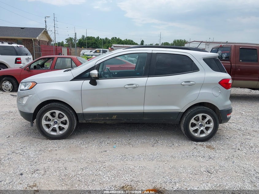 2019 Ford Ecosport Se VIN: MAJ6S3GL1KC276197 Lot: 45581924