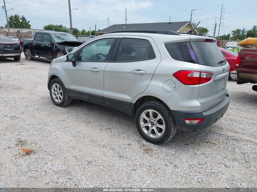 2019 Ford Ecosport Se VIN: MAJ6S3GL1KC276197 Lot: 45581924