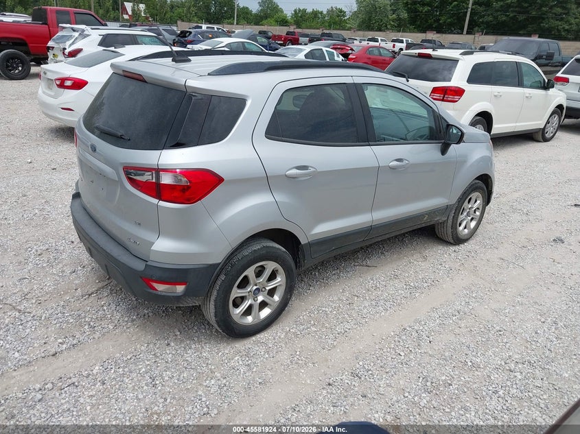 2019 Ford Ecosport Se VIN: MAJ6S3GL1KC276197 Lot: 45581924