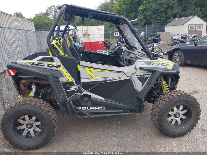 2018 Polaris Rzr S 900 Eps VIN: 3NSVBE870JH467505 Lot: 45581936