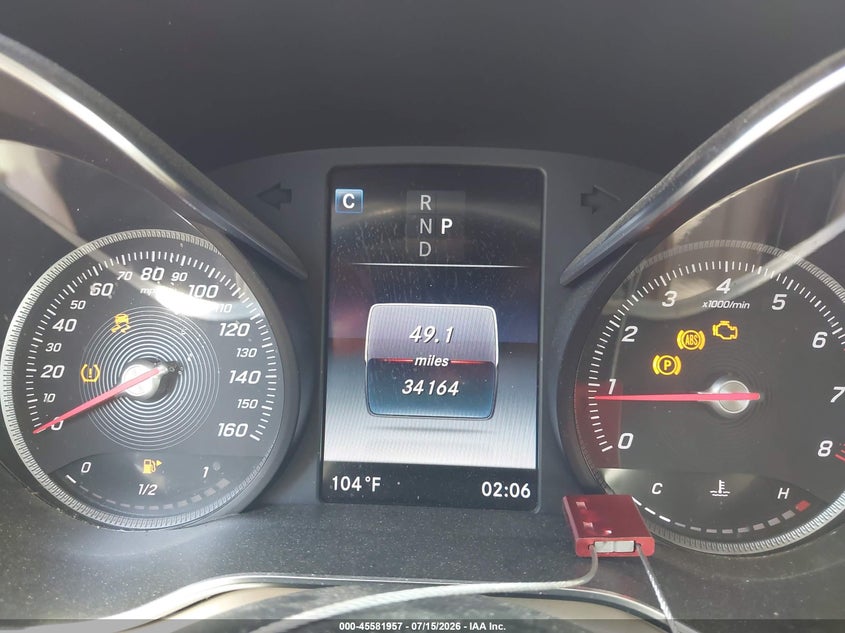 2019 MERCEDES-BENZ GLC 300 auction photo 7