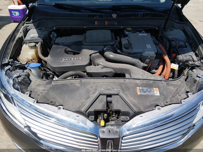 2016 Lincoln Mkz Hybrid VIN: 3LN6L2LU6GR623530 Lot: 45581958