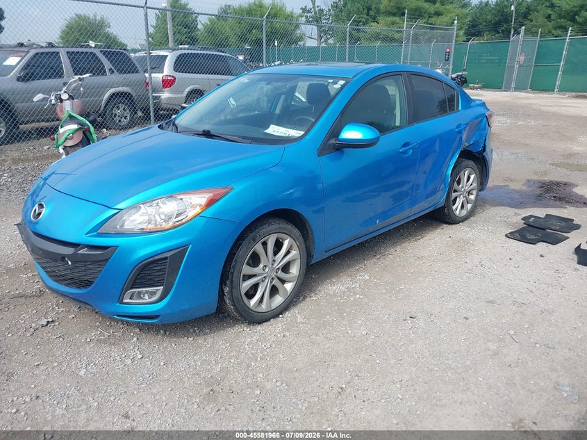 2010 Mazda 3, Flood, IAAI, VIN JM1BL1S54A1316396 — photo 2