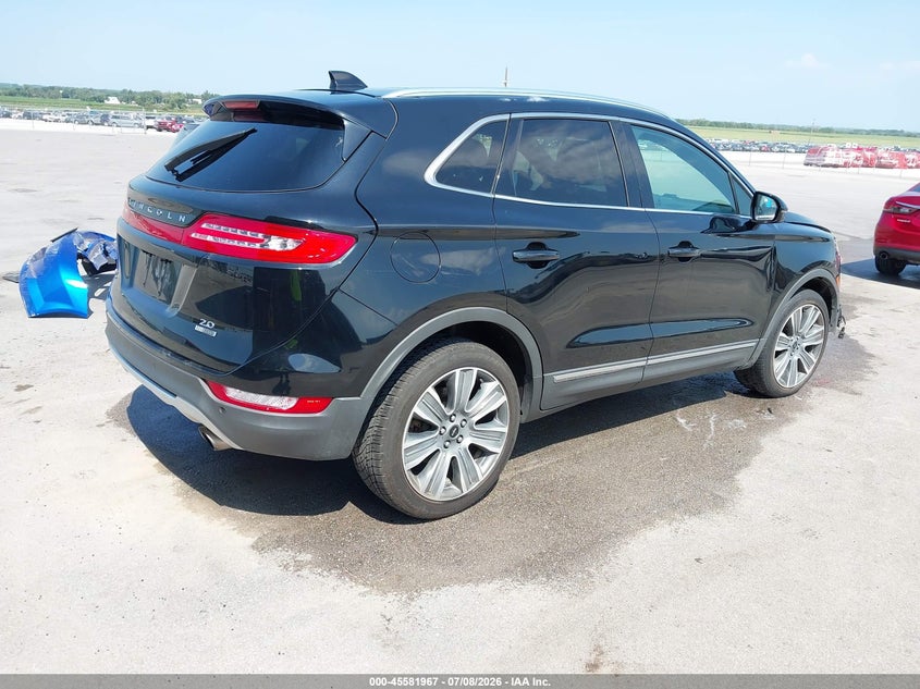 Vin: 5lmcj3b91fuj35389, lot: 46080322, lincoln mkc black label 20154