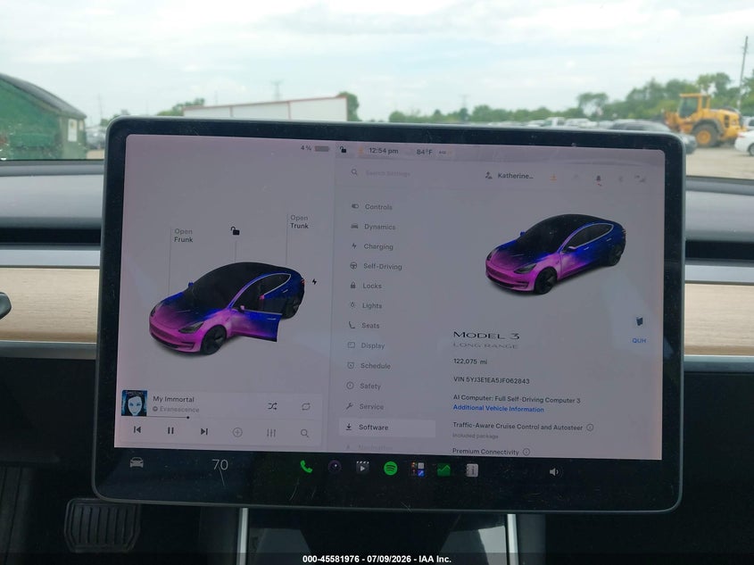 2018 TESLA MODEL 3 auction photo 7