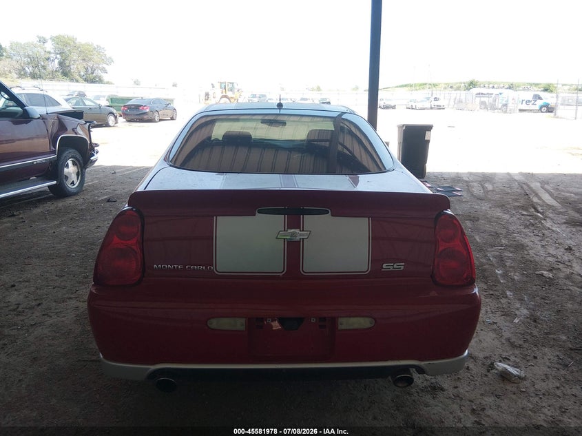2007 Chevrolet Monte Carlo Ss VIN: 2G1WL15C979133018 Lot: 45581978