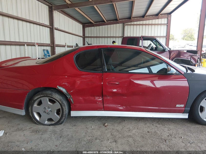 2007 Chevrolet Monte Carlo Ss VIN: 2G1WL15C979133018 Lot: 45581978