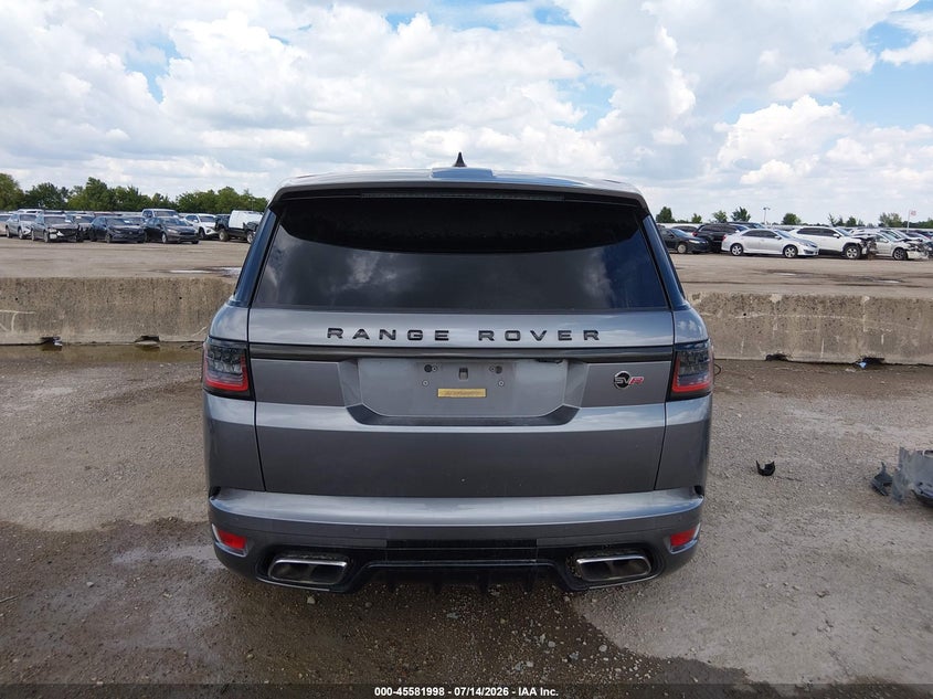 2022 Land Rover Range Rover Sport Svr/Svr Carbon Edition VIN: SALWZ2RE2NA799025 Lot: 45581998