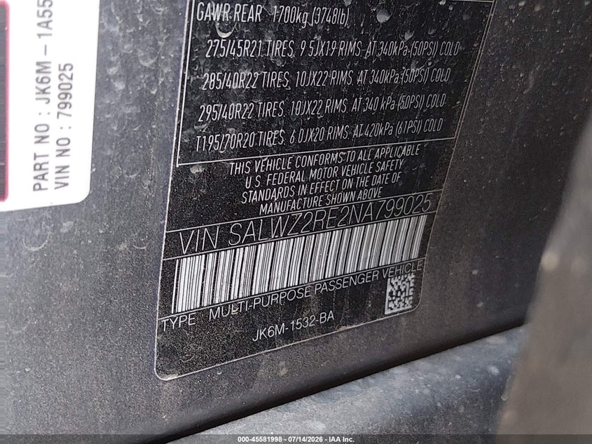 LAND ROVER RANGE ROVER SPORT - zdjęcie 9