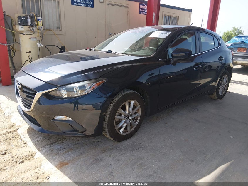 Vin: 3mzbm1k73gm321970, lot: 46080357, mazda mazda3 i sport 20162