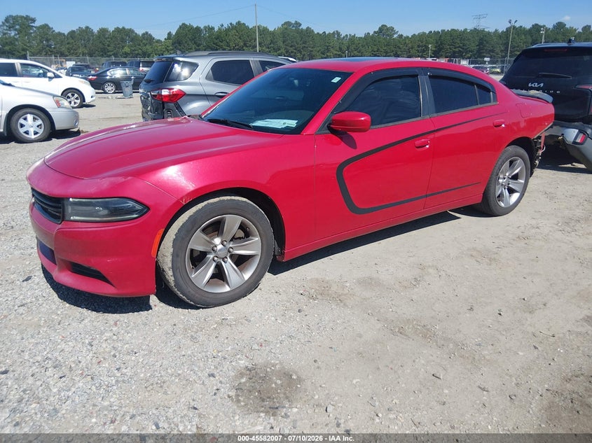 2016 Dodge Charger, Удар сзади, IAAI, VIN 2C3CDXHGXGH285232 — фото 2
