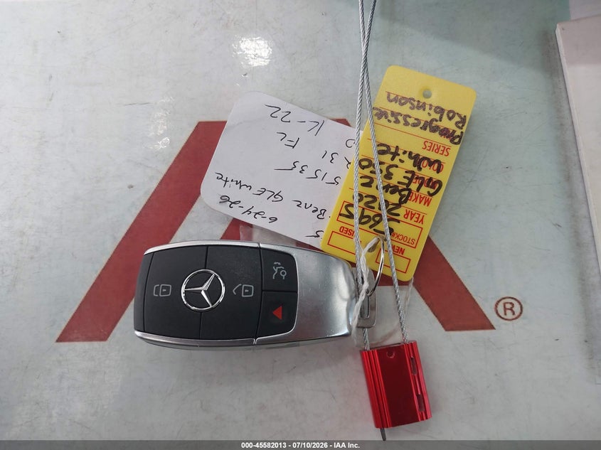 2020 Mercedes-Benz Gle 350 VIN: 4JGFB4JB5LA151535 Lot: 45582013