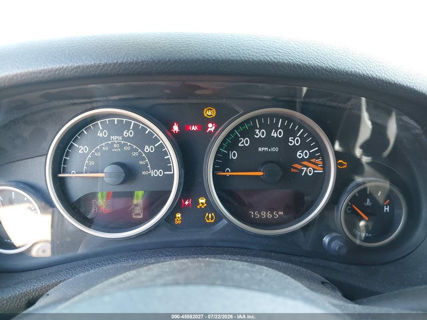 2016 JEEP WRANGLER auction photo 7