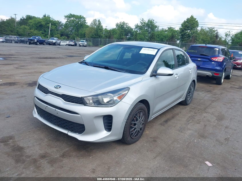 Vin: 3kpa24ab9je051088, lot: 46080399, kia rio s 20182