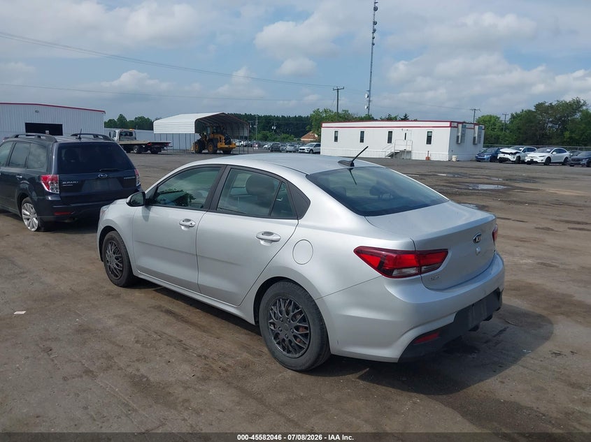 Vin: 3kpa24ab9je051088, lot: 46080399, kia rio s 20183