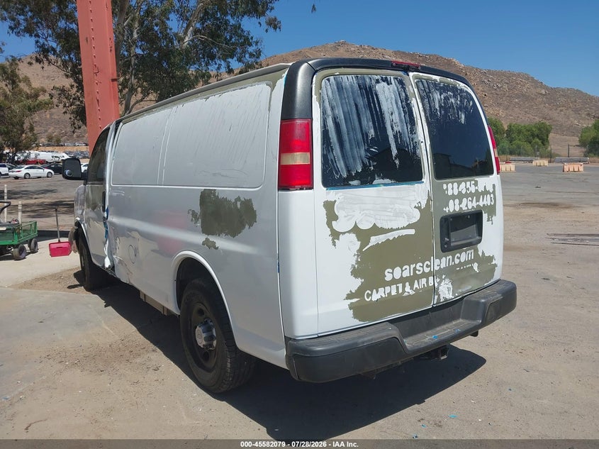 2006 GMC Savana VIN 1GTHG35U961229291 nuotrauka 3