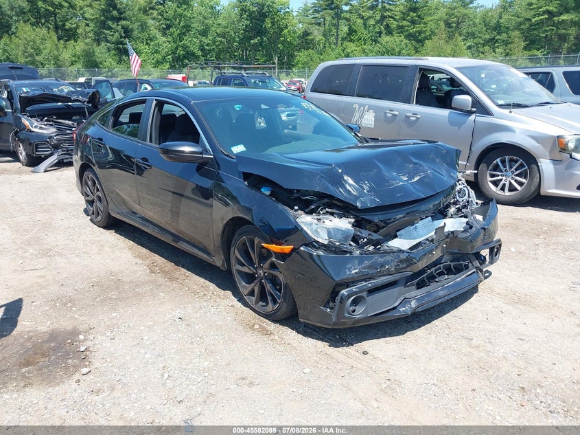2020 HONDA CIVIC auction photo 1