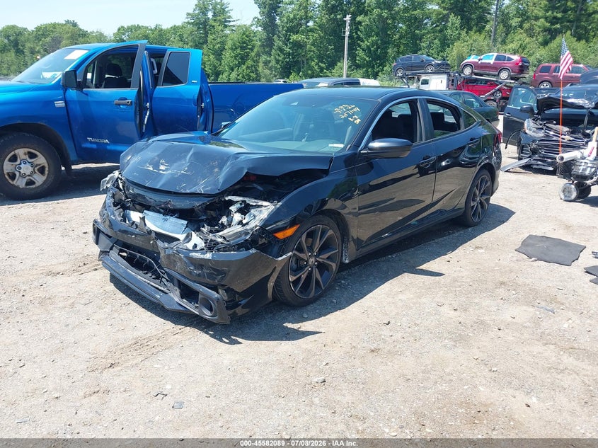 2020 HONDA CIVIC auction photo 2