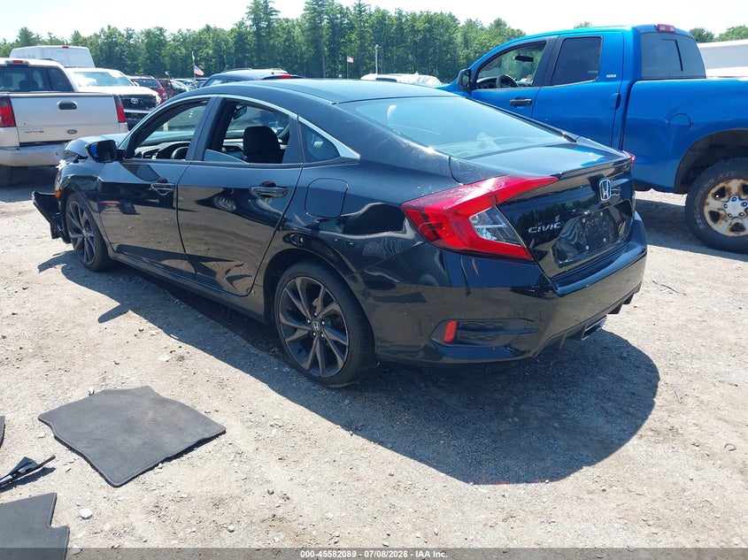 2020 HONDA CIVIC auction photo 3