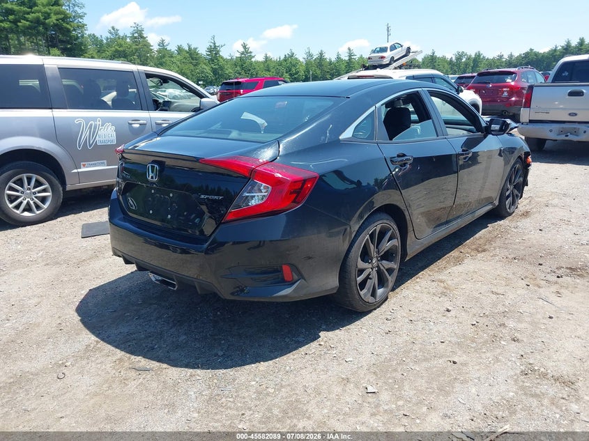 2020 HONDA CIVIC auction photo 4