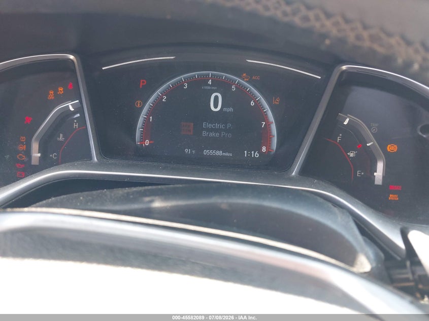 2020 HONDA CIVIC auction photo 7