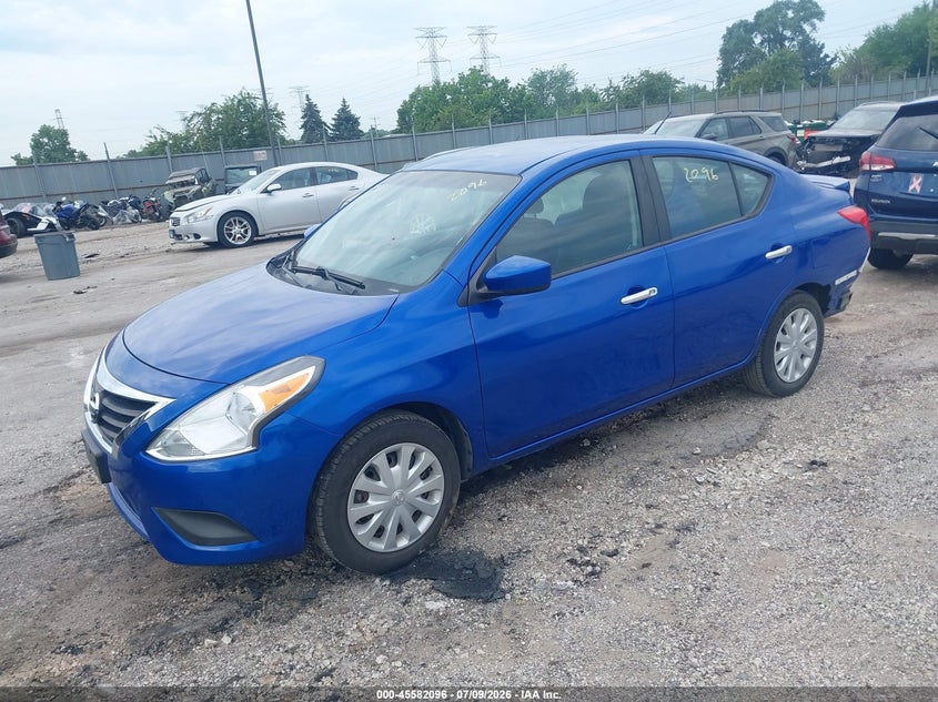 2017 NISSAN VERSA SEDAN 1.6L I-4 DOHC, VVT, 109HP