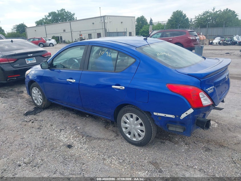 2017 NISSAN VERSA SEDAN 1.6L I-4 DOHC, VVT, 109HP
