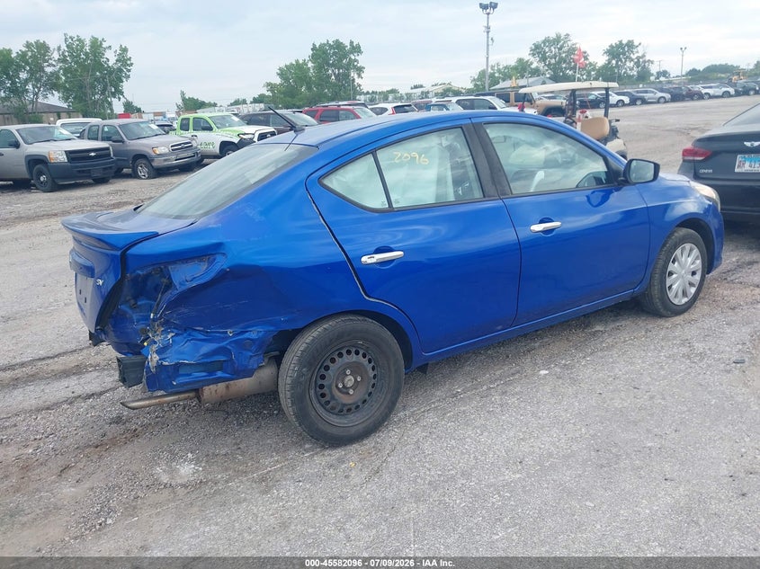 2017 NISSAN VERSA SEDAN 1.6L I-4 DOHC, VVT, 109HP