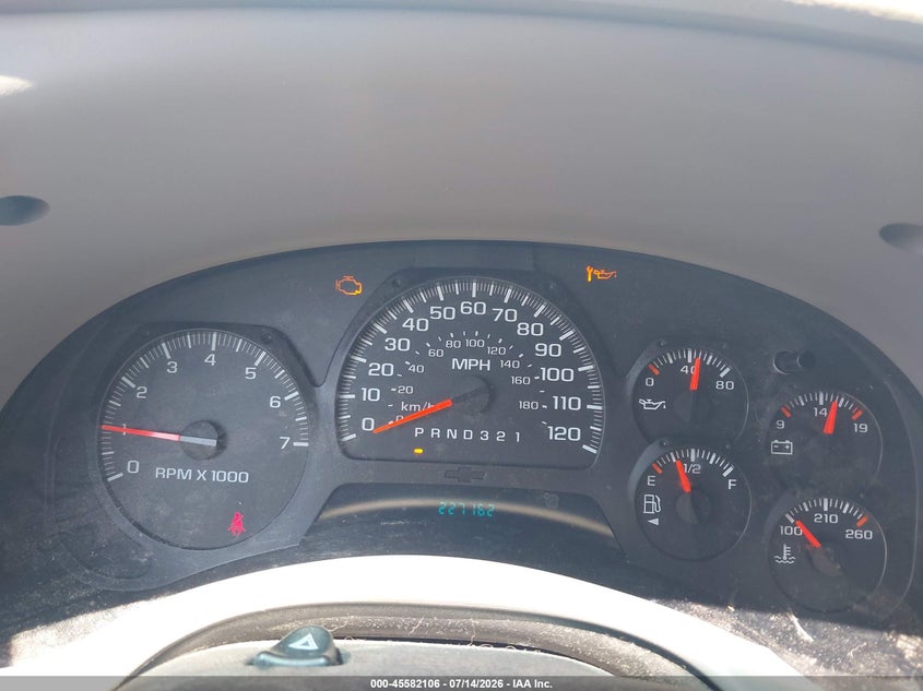 2007 Chevrolet Trailblazer Ls VIN: 1GNDT13S372247790 Lot: 45582106