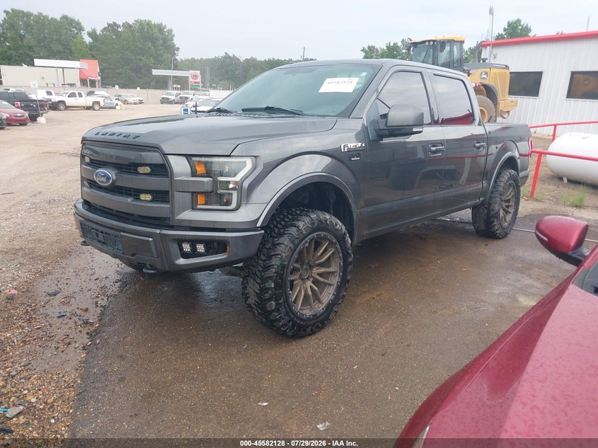 Vin: 1ftew1ef5fkd20404, lot: 46080481, ford f-150 lariat 20152