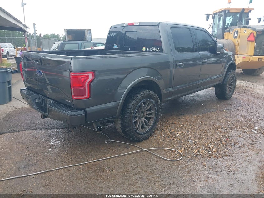 Vin: 1ftew1ef5fkd20404, lot: 46080481, ford f-150 lariat 20154