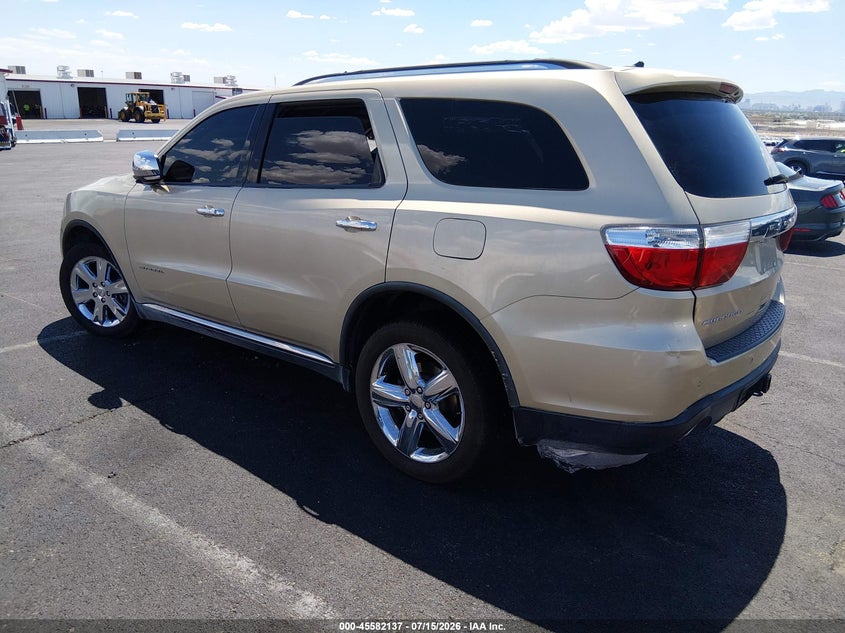 Vin: 1d4sd5gt8bc592861, lot: 46080490, dodge durango citadel 20113