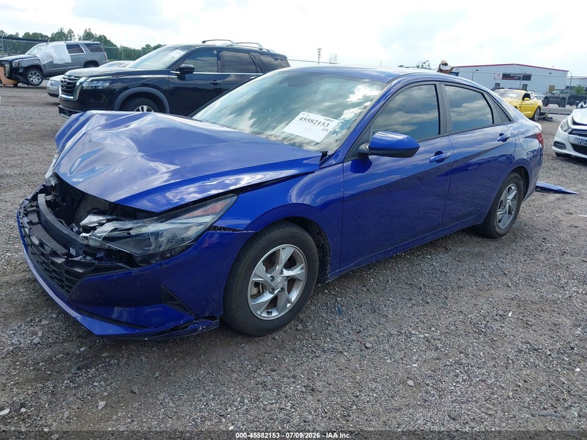 2021 HYUNDAI ELANTRA auction photo 2