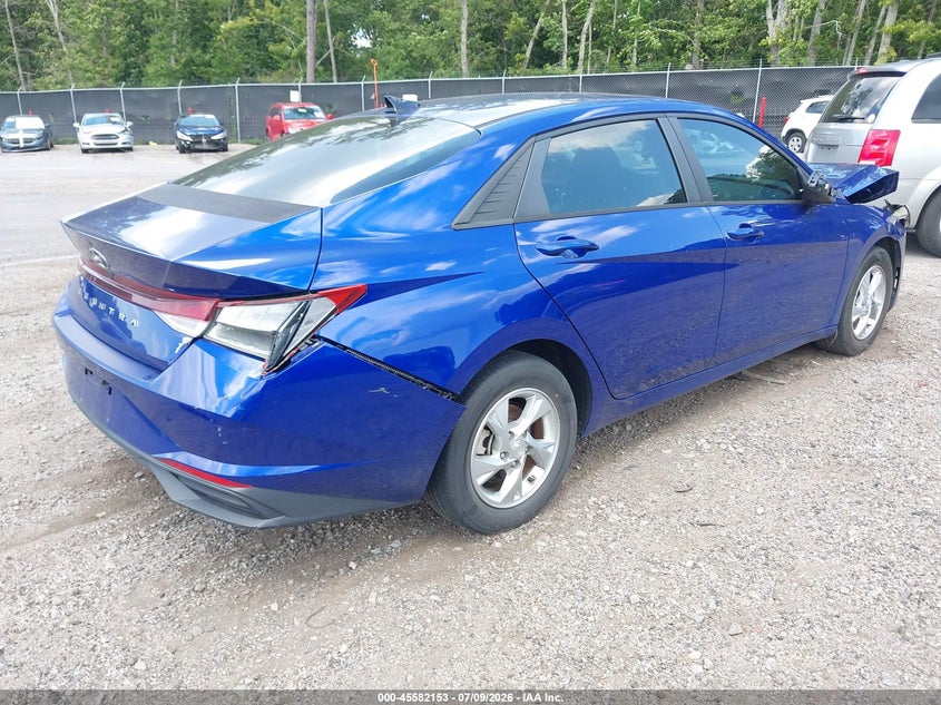 2021 HYUNDAI ELANTRA auction photo 4