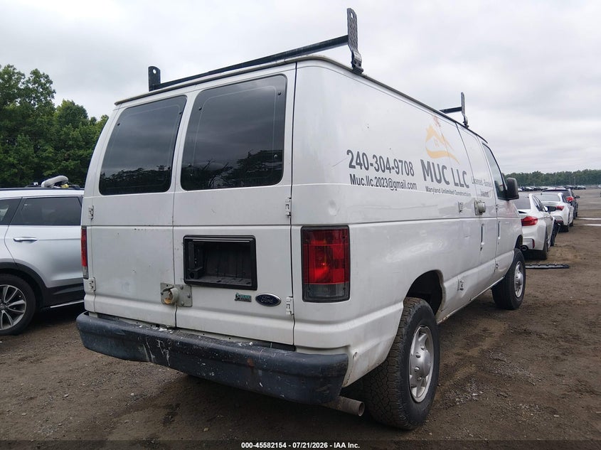 Vin: 1ftne2ew7dda18431, lot: 46080507, ford e-250 commercial 20134