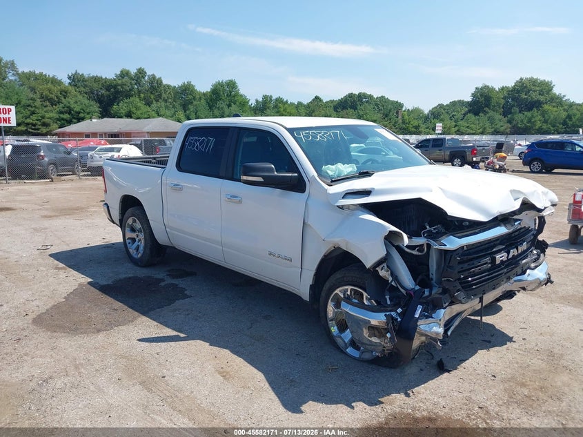 Vin: 1c6srfftxln155639, lot: 46080524, ram 1500 big horn  4x4 5'7 box 2020 img_1