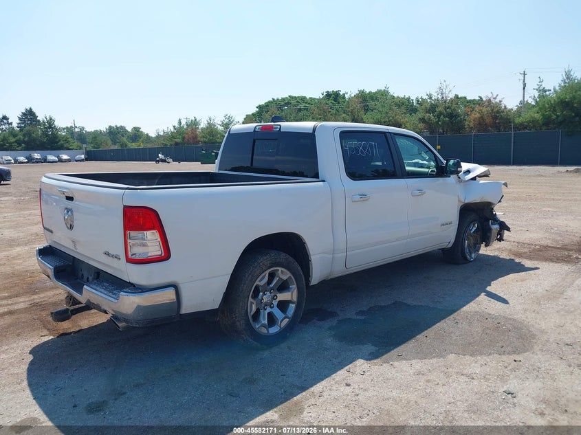 Vin: 1c6srfftxln155639, lot: 46080524, ram 1500 big horn  4x4 5'7 box 20204