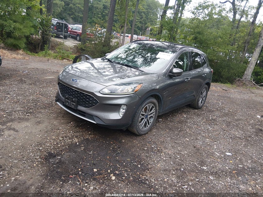 2021 Ford Escape, Rear, IAAI, VIN 1FMCU0H65MUB20803 — photo 2