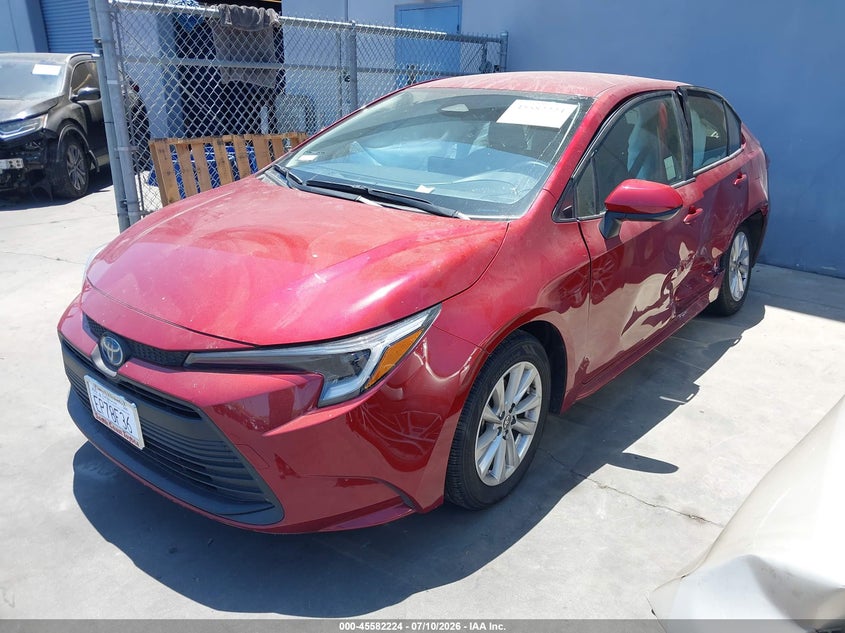 2025 TOYOTA COROLLA SEDAN 1.8L I-4 DOHC, VVT, 96HP