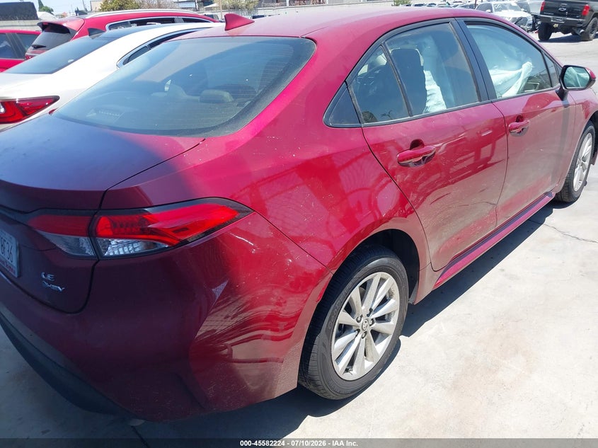 2025 TOYOTA COROLLA SEDAN 1.8L I-4 DOHC, VVT, 96HP